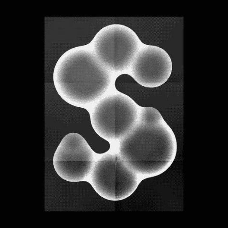 Mood board tile — explosion of color